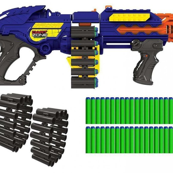 Dart Zone Powerbolt Belt Blaster or Quatroblast Superflip Blaster Foam Dart Gun - Picture 10 of 12